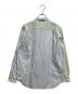 AURALEE (オーラリー) 25SS FINX OX CHAMBRAY SHIRT グリーン×ブルー：15000円