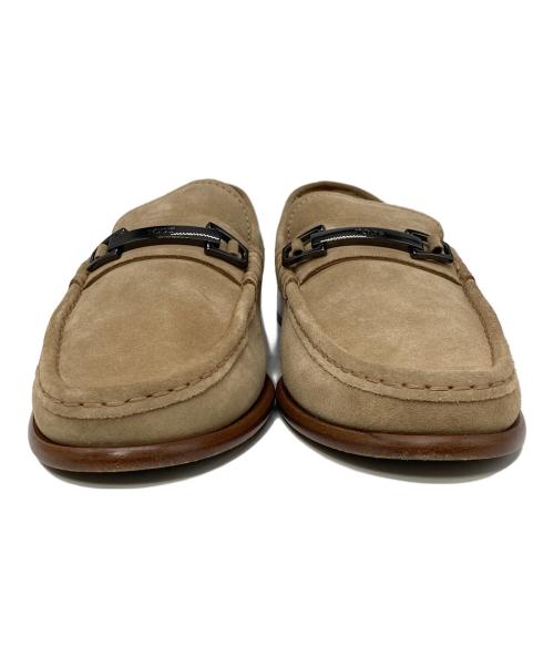 TOD'S（トッズ）TOD'S (トッズ) スエードビットローファー ベージュ サイズ:6Aの古着・服飾アイテム