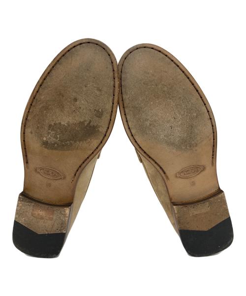 TOD'S（トッズ）TOD'S (トッズ) スエードビットローファー ベージュ サイズ:6Aの古着・服飾アイテム