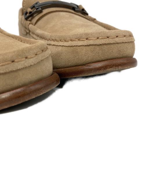 TOD'S（トッズ）TOD'S (トッズ) スエードビットローファー ベージュ サイズ:6Aの古着・服飾アイテム