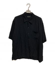 s'yte（サイト）の古着「オープンカラーシャツ」｜ブラック
