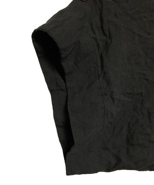 s'yte（サイト）s'yte (サイト) オープンカラーシャツ ブラック サイズ:XL(3)の古着・服飾アイテム