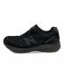 NEW BALANCE (ニューバランス) ローカットスニーカー ブラック サイズ:26.5：9000円