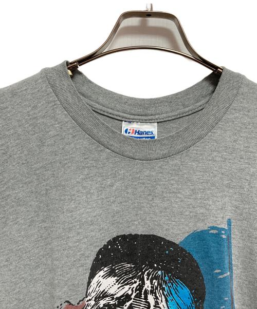 Hanes（ヘインズ）Hanes (ヘインズ) 80’ｓプリントTシャツ グレー サイズ:XLの古着・服飾アイテム
