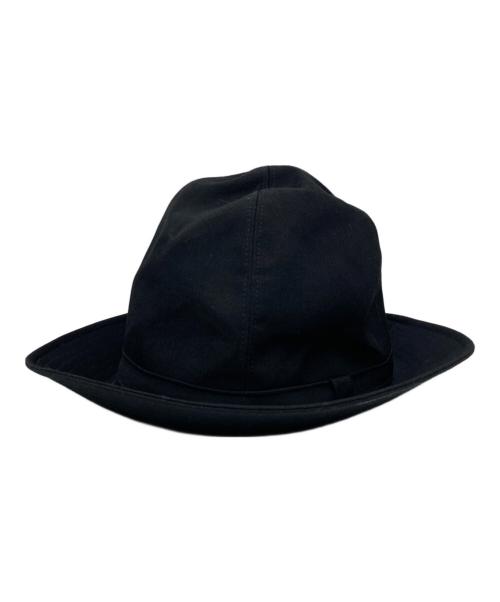 Yohji Yamamoto pour homme（ヨウジヤマモト プールオム）Yohji Yamamoto pour homme (ヨウジヤマモト プールオム) フェドラハット ブラック サイズ:4の古着・服飾アイテム