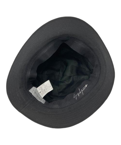 Yohji Yamamoto pour homme（ヨウジヤマモト プールオム）Yohji Yamamoto pour homme (ヨウジヤマモト プールオム) フェドラハット ブラック サイズ:4の古着・服飾アイテム