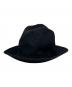 Yohji Yamamoto pour homme（ヨウジヤマモト プールオム）の古着「フェドラハット」｜ブラック