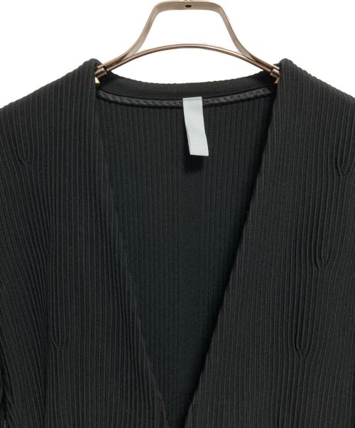 CFCL（シーエフシーエル）CFCL (シーエフシーエル) HYPHA COLLARLESS ZIP JACKET ブラック サイズ:3の古着・服飾アイテム