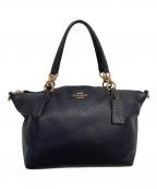 COACHコーチ）の古着「2WAYバッグ」｜ネイビー