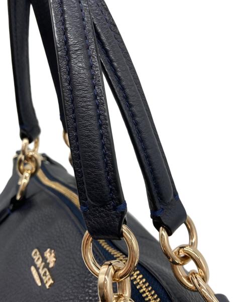 COACH（コーチ）COACH (コーチ) 2WAYバッグ ネイビーの古着・服飾アイテム