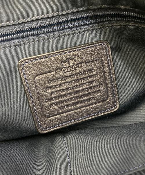 COACH（コーチ）COACH (コーチ) 2WAYバッグ ネイビーの古着・服飾アイテム