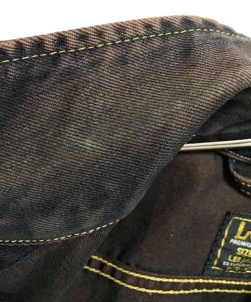LEE（リー）LEE (リー) 加工デニムジャケット インディゴ サイズ:XLの古着・服飾アイテム