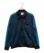 adidasアディダス）の古着「トラックジャケット」｜ネイビー×ブルー