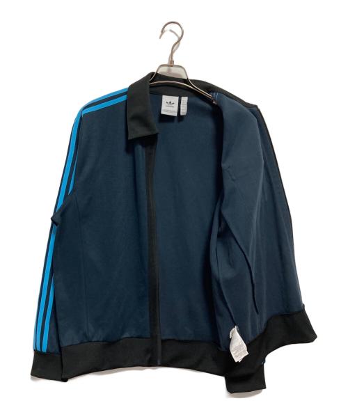 adidas（アディダス）adidas (アディダス) トラックジャケット ネイビー×ブルー サイズ:XLの古着・服飾アイテム