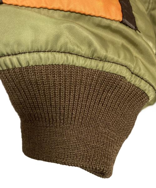 AVIREX（アヴィレックス）AVIREX (アヴィレックス) L-2 カスタムフライトジャケット オリーブ サイズ:2XLの古着・服飾アイテム