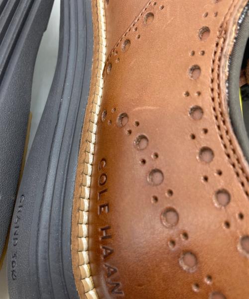 COLE HAAN（コールハーン）COLE HAAN (コールハーン) ウィングチップシューズ ブラウン サイズ:10Mの古着・服飾アイテム