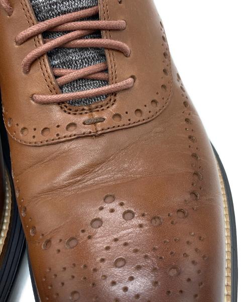 COLE HAAN（コールハーン）COLE HAAN (コールハーン) ウィングチップシューズ ブラウン サイズ:10Mの古着・服飾アイテム