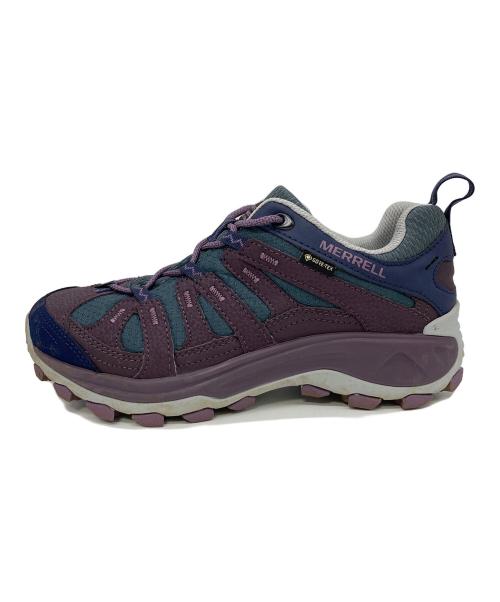 MERRELL（メレル）MERRELL (メレル) CLAYPOOL 2 SPORT GORE-TEX パープル×グレー サイズ:24.5の古着・服飾アイテム