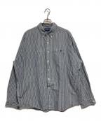 RALPH LAURENラルフローレン）の古着「ストライプBDシャツ」｜ブルー