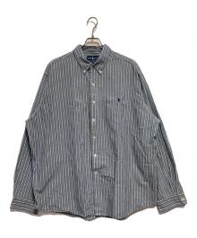 RALPH LAUREN（ラルフローレン）の古着「ストライプBDシャツ」｜ブルー