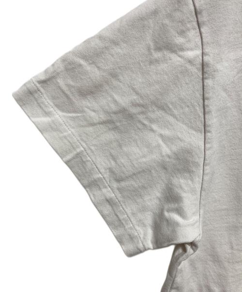 JIL SANDER（ジルサンダー）JIL SANDER (ジルサンダー) オーバーサイズロゴプリントtシャツ ホワイト×ブラック サイズ:XSの古着・服飾アイテム