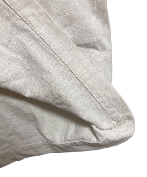 JIL SANDER（ジルサンダー）JIL SANDER (ジルサンダー) オーバーサイズロゴプリントtシャツ ホワイト×ブラック サイズ:XSの古着・服飾アイテム