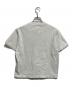 JIL SANDER (ジルサンダー) オーバーサイズロゴプリントtシャツ ホワイト×ブラック サイズ:XS：12000円