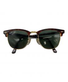 RAY-BAN（レイバン）の古着「CLUBMASTER CLASSIC サングラス」｜ブラウン×グリーン