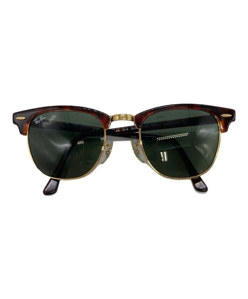 RAY-BAN（レイバン）RAY-BAN (レイバン) CLUBMASTER CLASSIC サングラス ブラウン×グリーン サイズ:49□21 140の古着・服飾アイテム