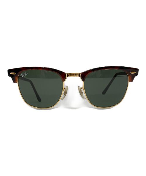RAY-BAN（レイバン）RAY-BAN (レイバン) CLUBMASTER CLASSIC サングラス ブラウン×グリーン サイズ:49□21 140の古着・服飾アイテム