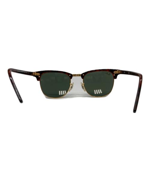 RAY-BAN（レイバン）RAY-BAN (レイバン) CLUBMASTER CLASSIC サングラス ブラウン×グリーン サイズ:49□21 140の古着・服飾アイテム