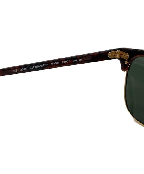 RAY-BAN（レイバン）RAY-BAN (レイバン) CLUBMASTER CLASSIC サングラス ブラウン×グリーン サイズ:49□21 140の古着・服飾アイテム