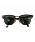 RAY-BAN（レイバン）の古着「CLUBMASTER CLASSIC サングラス」｜ブラウン×グリーン