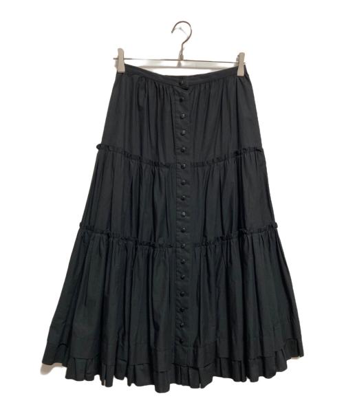 MARC JACOBS（マークジェイコブス）MARC JACOBS (マークジェイコブス) ロングスカート ブラックの古着・服飾アイテム
