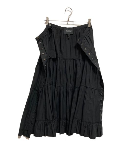 MARC JACOBS（マークジェイコブス）MARC JACOBS (マークジェイコブス) ロングスカート ブラックの古着・服飾アイテム