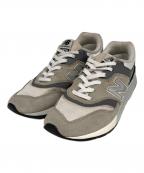 NEW BALANCEニューバランス）の古着「別注ローカットスニーカー」｜ベージュ