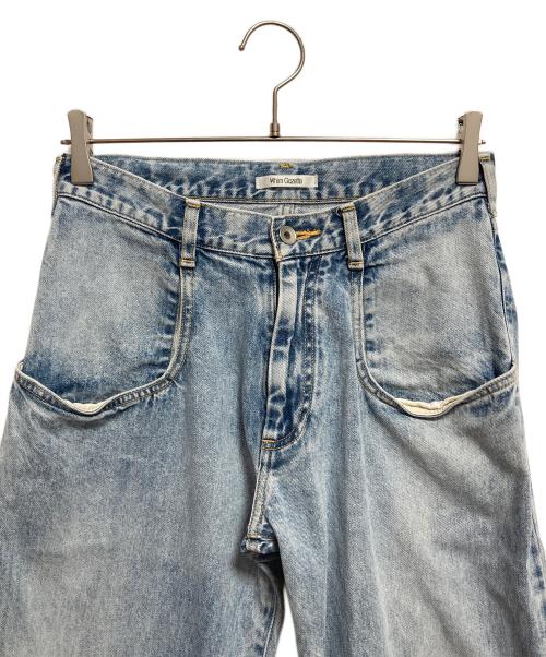 Whim Gazette（ウィムガゼット）Whim Gazette (ウィムガゼット) ポケットデニムパンツ2 インディゴ サイズ:36の古着・服飾アイテム
