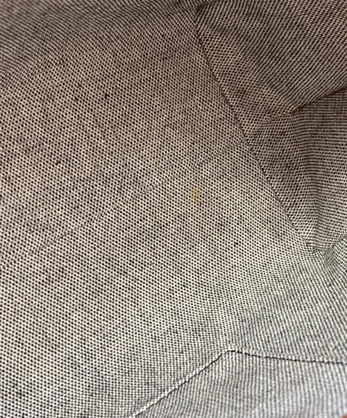 MaxMara（マックスマーラ）MaxMara (マックスマーラ) 型押しレザーハンドバッグ ブラウンの古着・服飾アイテム