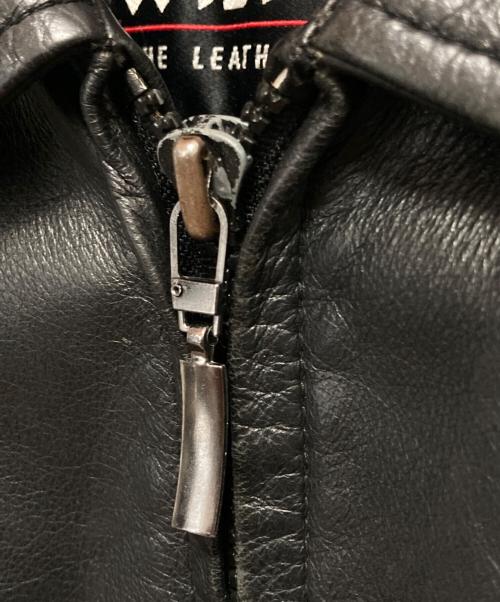 wilsons leather（ウィルソンズレザー）wilsons leather (ウィルソンズレザー) レザージャケット ブラック サイズ:Lの古着・服飾アイテム