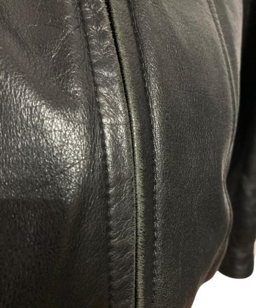 wilsons leather（ウィルソンズレザー）wilsons leather (ウィルソンズレザー) レザージャケット ブラック サイズ:Lの古着・服飾アイテム