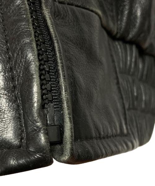wilsons leather（ウィルソンズレザー）wilsons leather (ウィルソンズレザー) レザージャケット ブラック サイズ:Lの古着・服飾アイテム