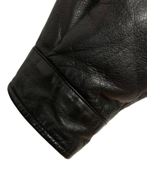wilsons leather（ウィルソンズレザー）wilsons leather (ウィルソンズレザー) レザージャケット ブラック サイズ:Lの古着・服飾アイテム