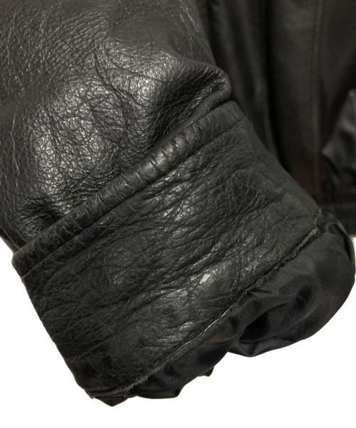 wilsons leather（ウィルソンズレザー）wilsons leather (ウィルソンズレザー) レザージャケット ブラック サイズ:Lの古着・服飾アイテム
