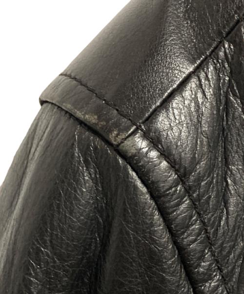 wilsons leather（ウィルソンズレザー）wilsons leather (ウィルソンズレザー) レザージャケット ブラック サイズ:Lの古着・服飾アイテム