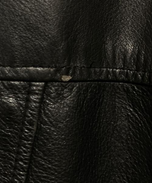 wilsons leather（ウィルソンズレザー）wilsons leather (ウィルソンズレザー) レザージャケット ブラック サイズ:Lの古着・服飾アイテム