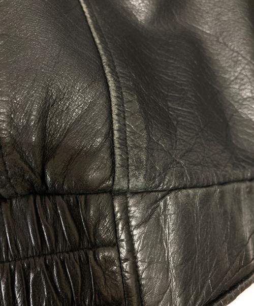 wilsons leather（ウィルソンズレザー）wilsons leather (ウィルソンズレザー) レザージャケット ブラック サイズ:Lの古着・服飾アイテム