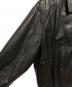 中古・古着 wilsons leather (ウィルソンズレザー) レザージャケット ブラック サイズ:L：10000円