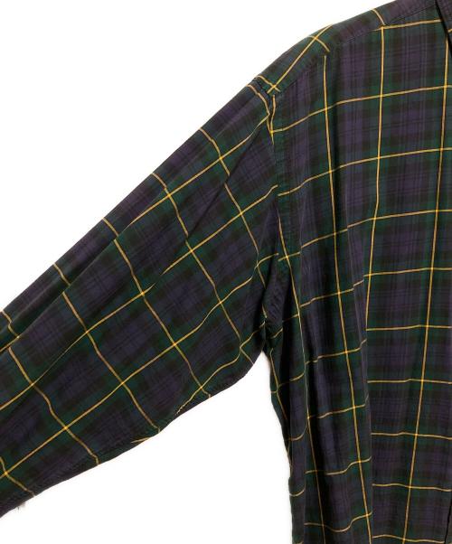 POLO RALPH LAUREN（ポロ・ラルフローレン）POLO RALPH LAUREN (ポロ・ラルフローレン) チェックシャツ ネイビー×グリーン サイズ:XLの古着・服飾アイテム