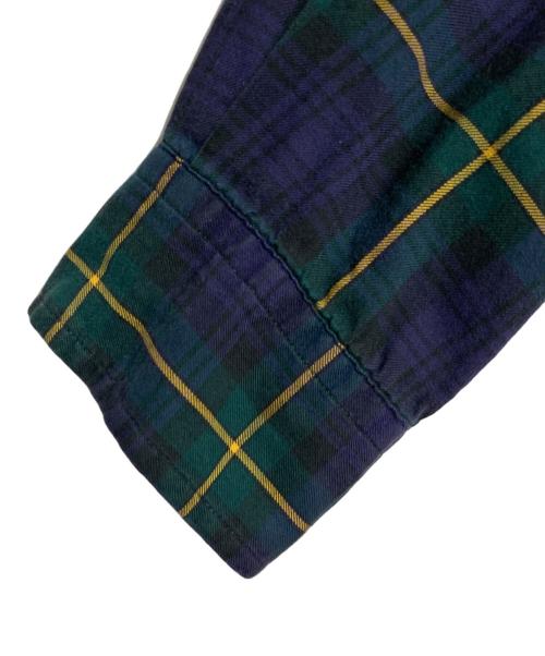 POLO RALPH LAUREN（ポロ・ラルフローレン）POLO RALPH LAUREN (ポロ・ラルフローレン) チェックシャツ ネイビー×グリーン サイズ:XLの古着・服飾アイテム