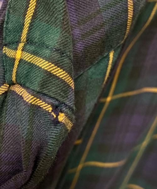 POLO RALPH LAUREN（ポロ・ラルフローレン）POLO RALPH LAUREN (ポロ・ラルフローレン) チェックシャツ ネイビー×グリーン サイズ:XLの古着・服飾アイテム